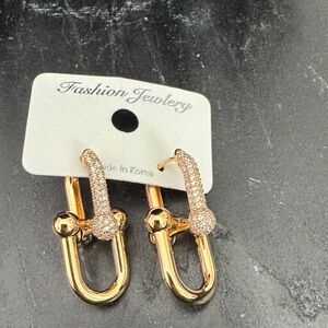 Gold colored Fashion Jewelry Earrings